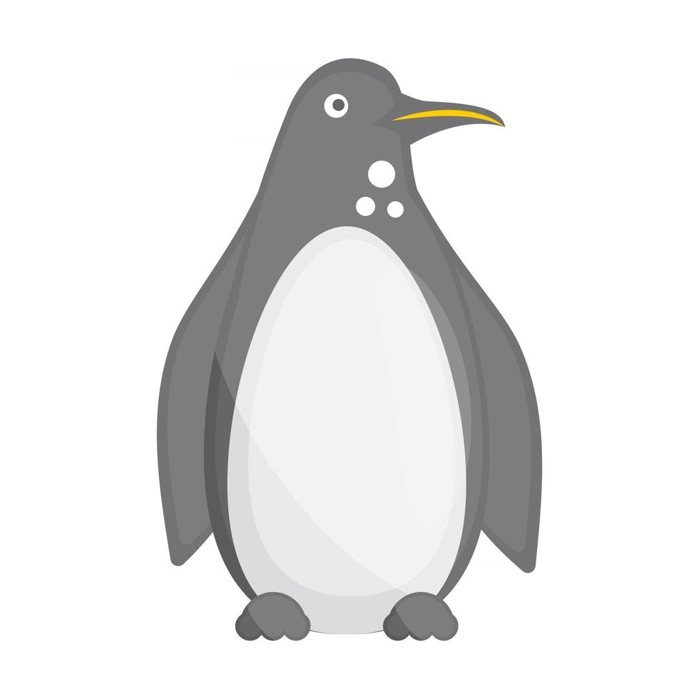 Pinguin flugunfähiger Seevogel vektor