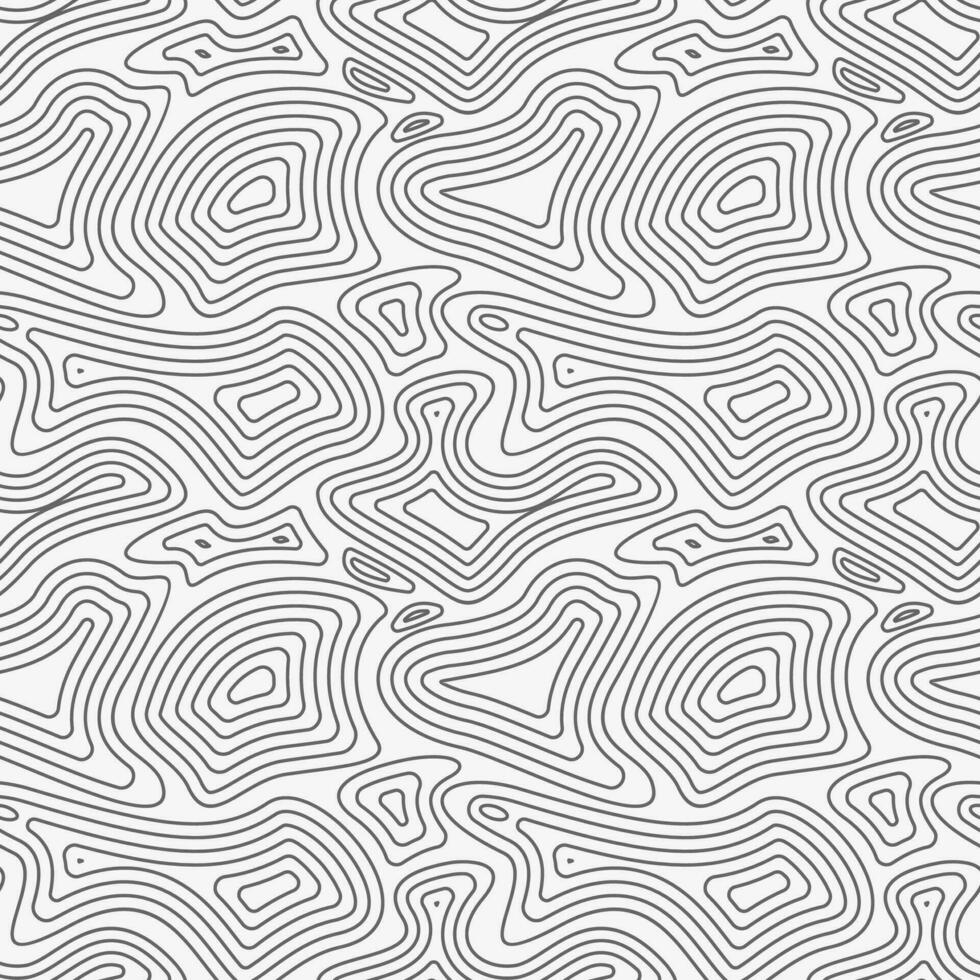 topografisk Karta sömlös mönster. vektor bakgrund