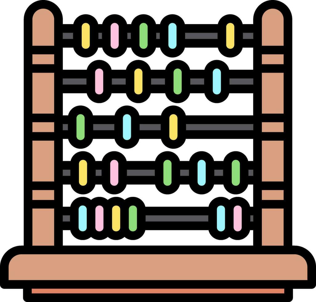 Baby Abakus Vektor Symbol Design