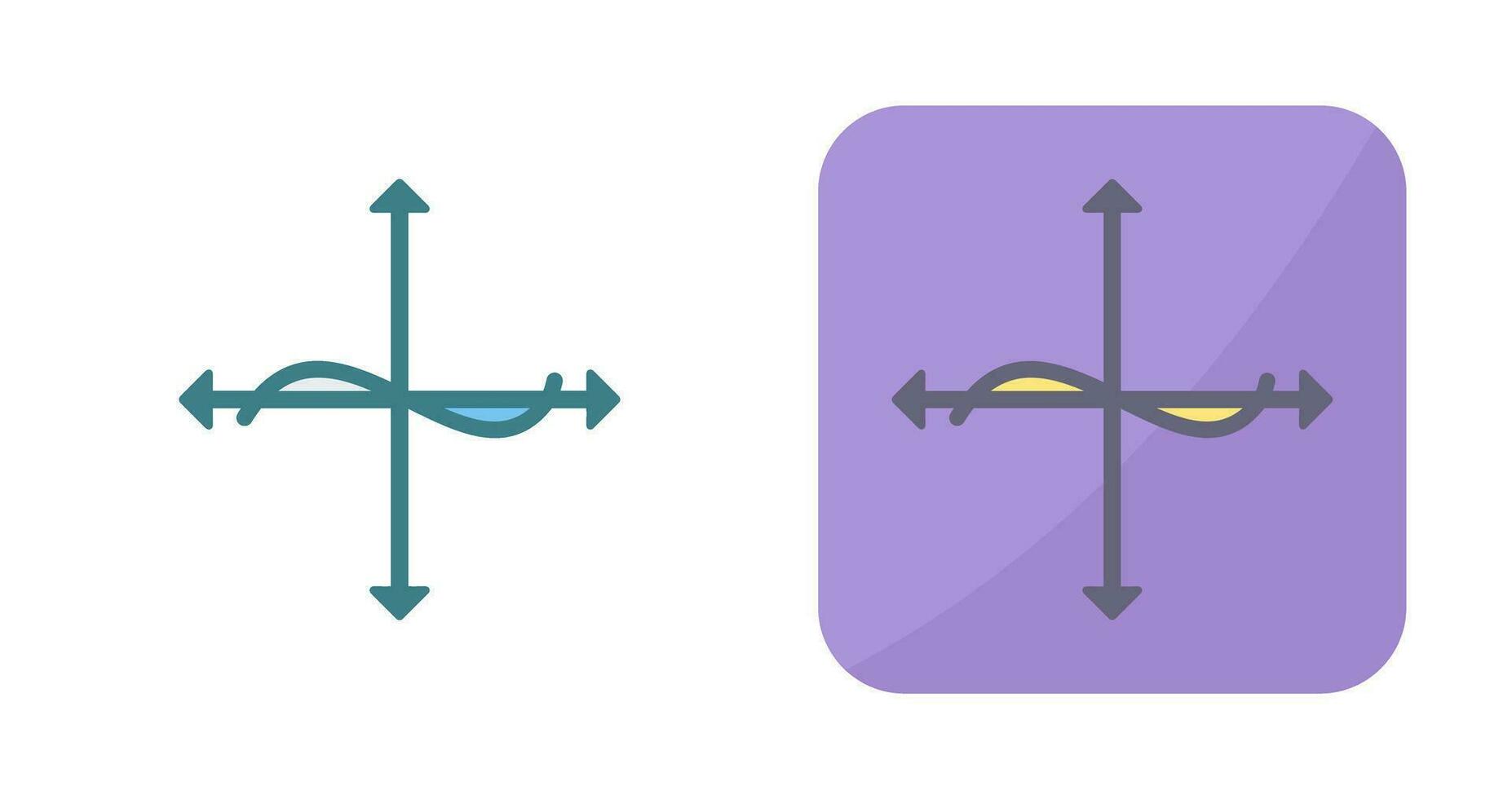 einzigartiges Diagrammvektorsymbol vektor