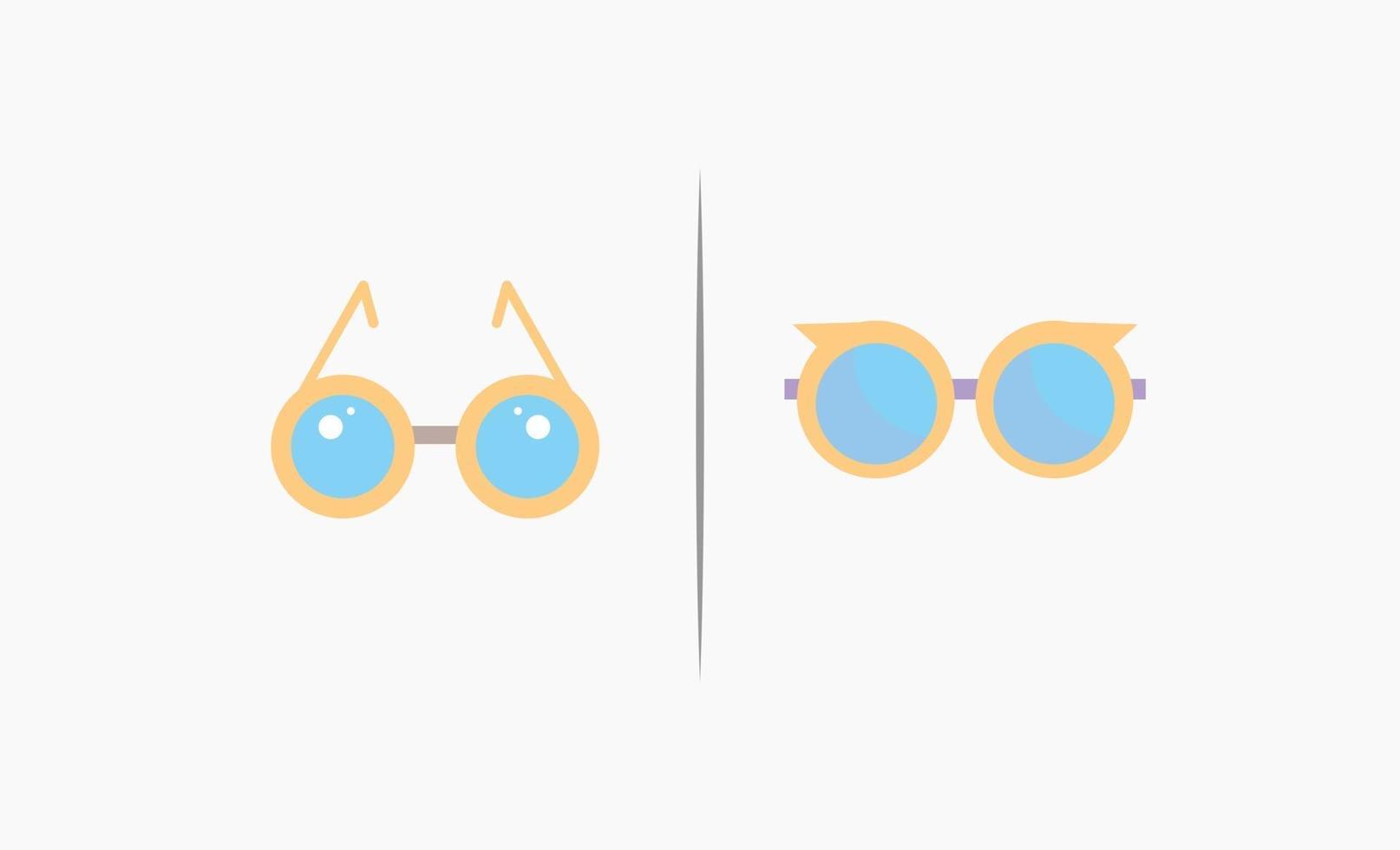 Sonnenbrille Symbol Clipart Vektor-Design vektor