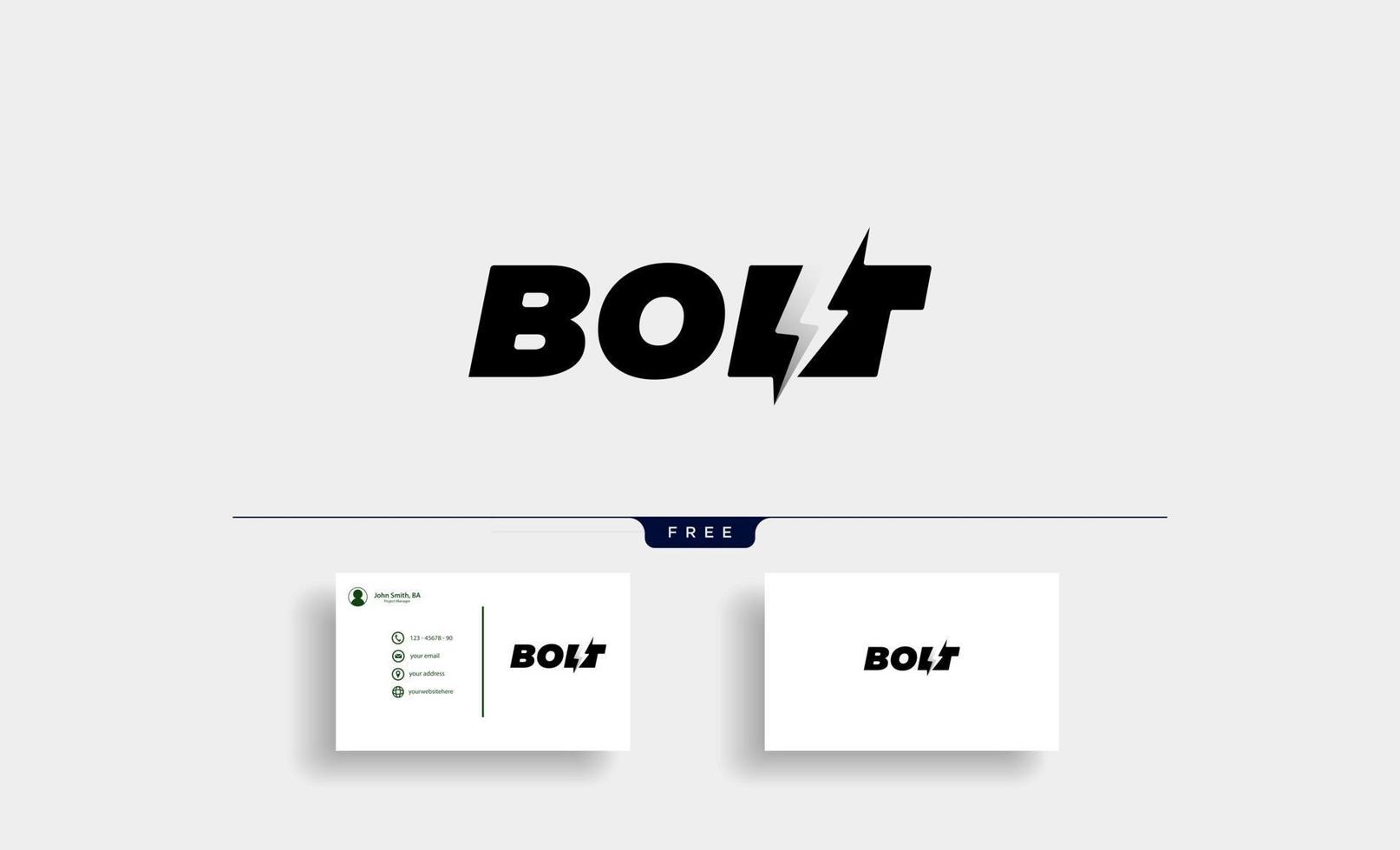 bult logo vektor design ikon illustration