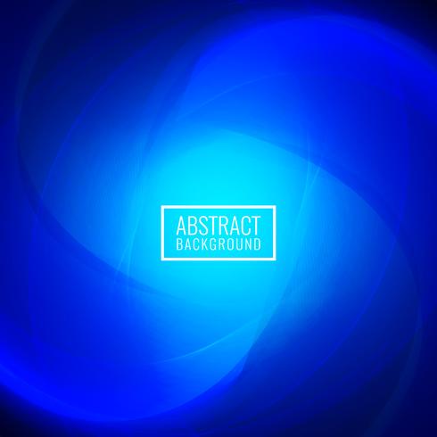 Abstraktes blaues Wellenhintergrunddesign vektor