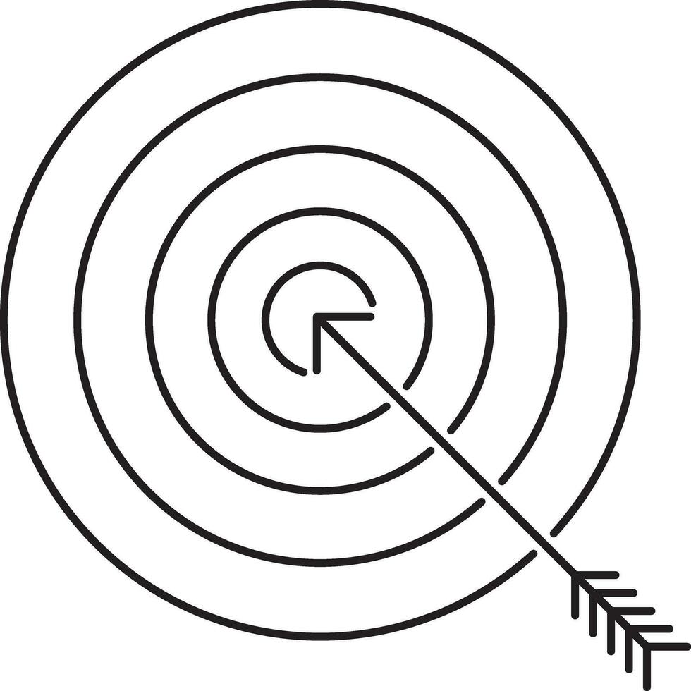 vektor mål tecken eller symbol.