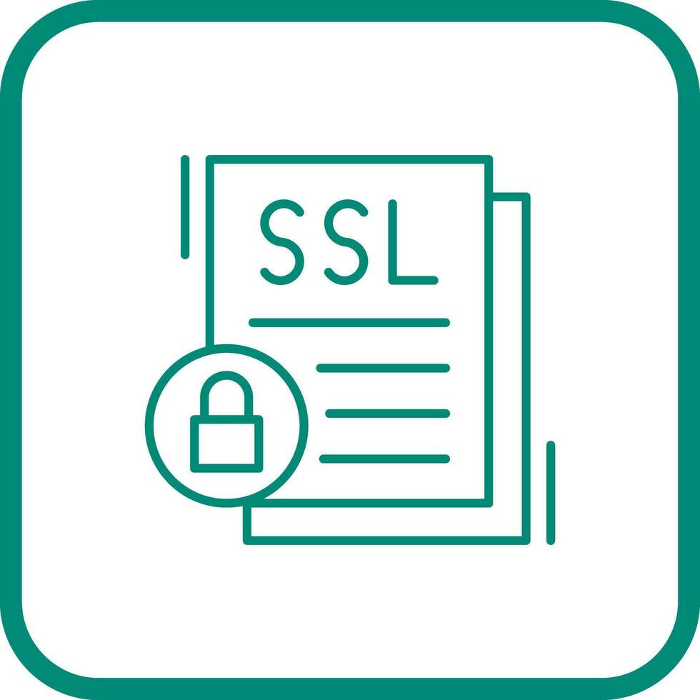 SSL-Vektorsymbol vektor