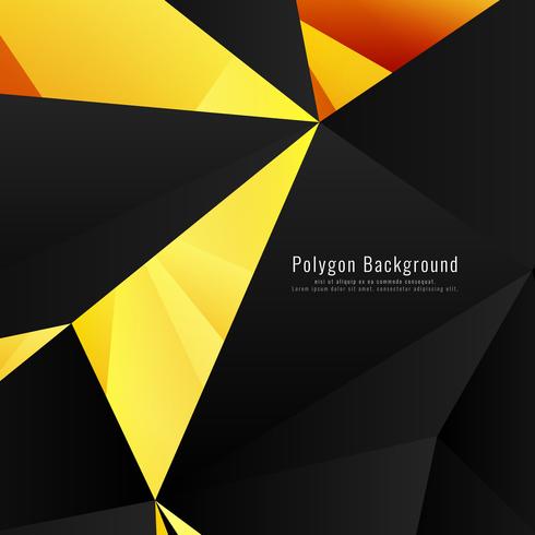 Abstrakt modern geometrisk polygonal bakgrund vektor