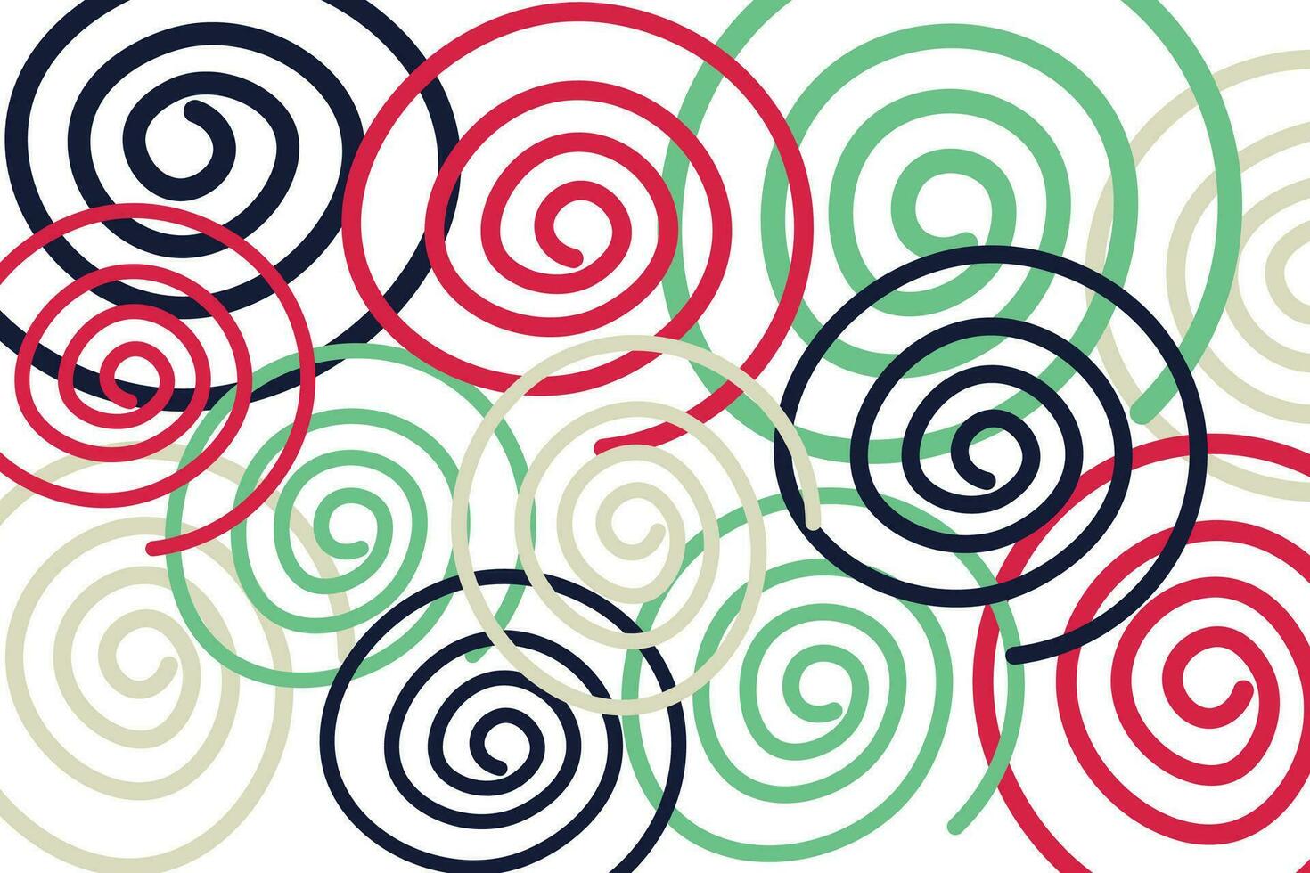 Spiral- Linien Hintergrund. abstrakt Hintergrund. vektor
