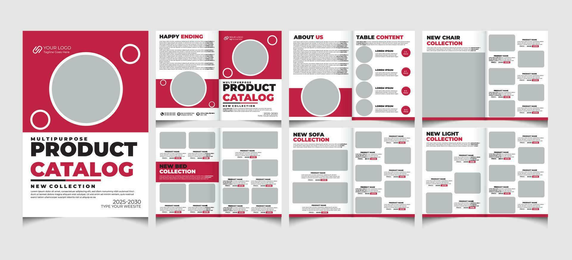 Produkt Katalog und Katalog template.catalog Design. vektor