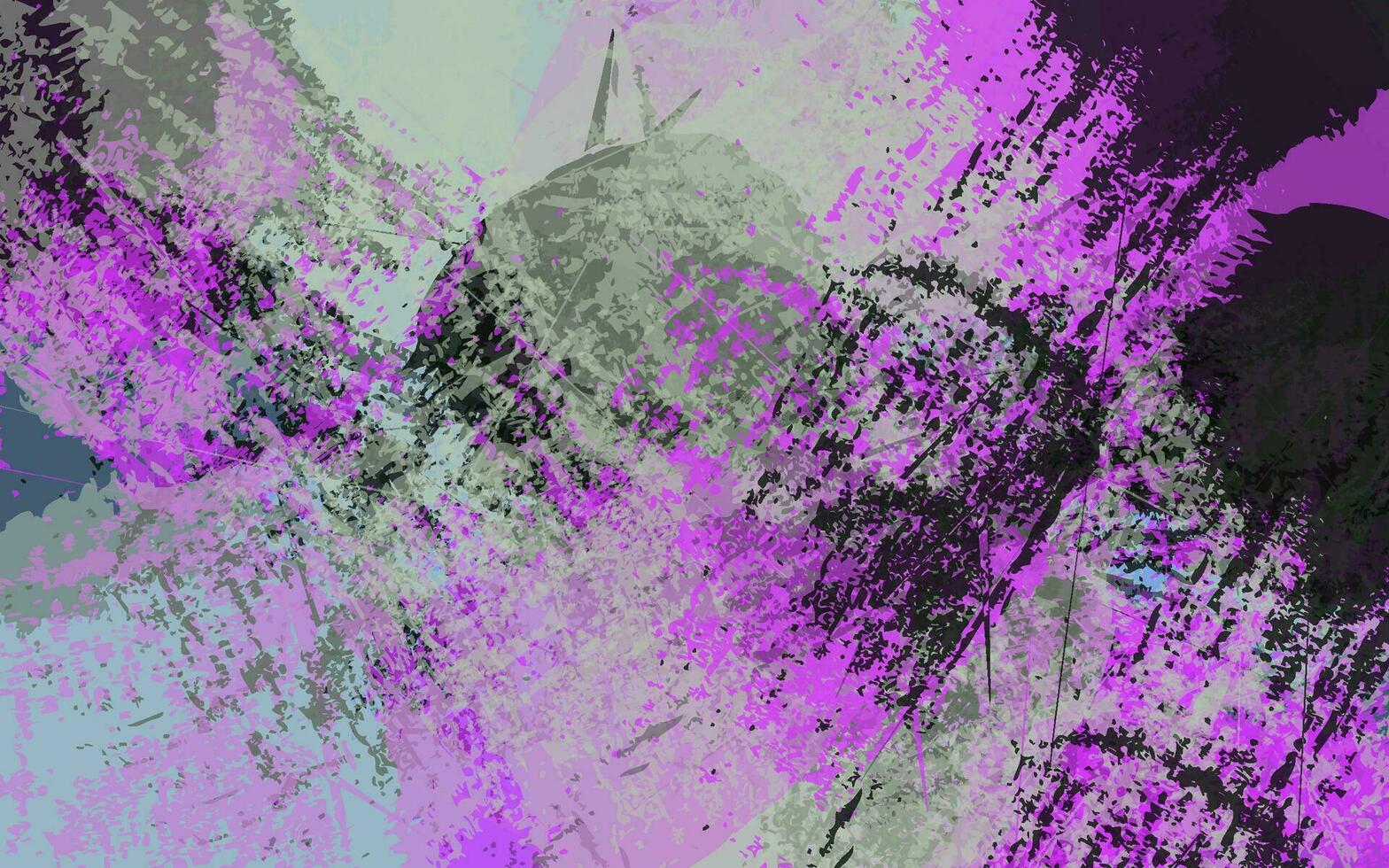 abstrakt Grunge Textur Pinsel Spritzen Farbe Hintergrund Vektor