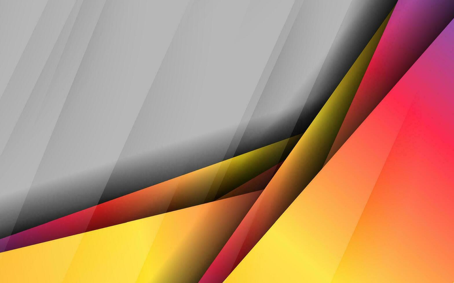 abstrakt Überlappung Schicht Papierschnitt Gradient Hintergrund Vektor