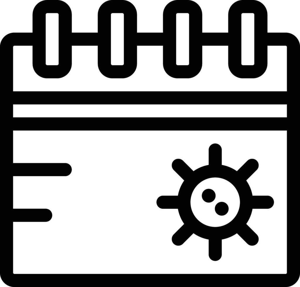 Kalender Symbol zum herunterladen vektor