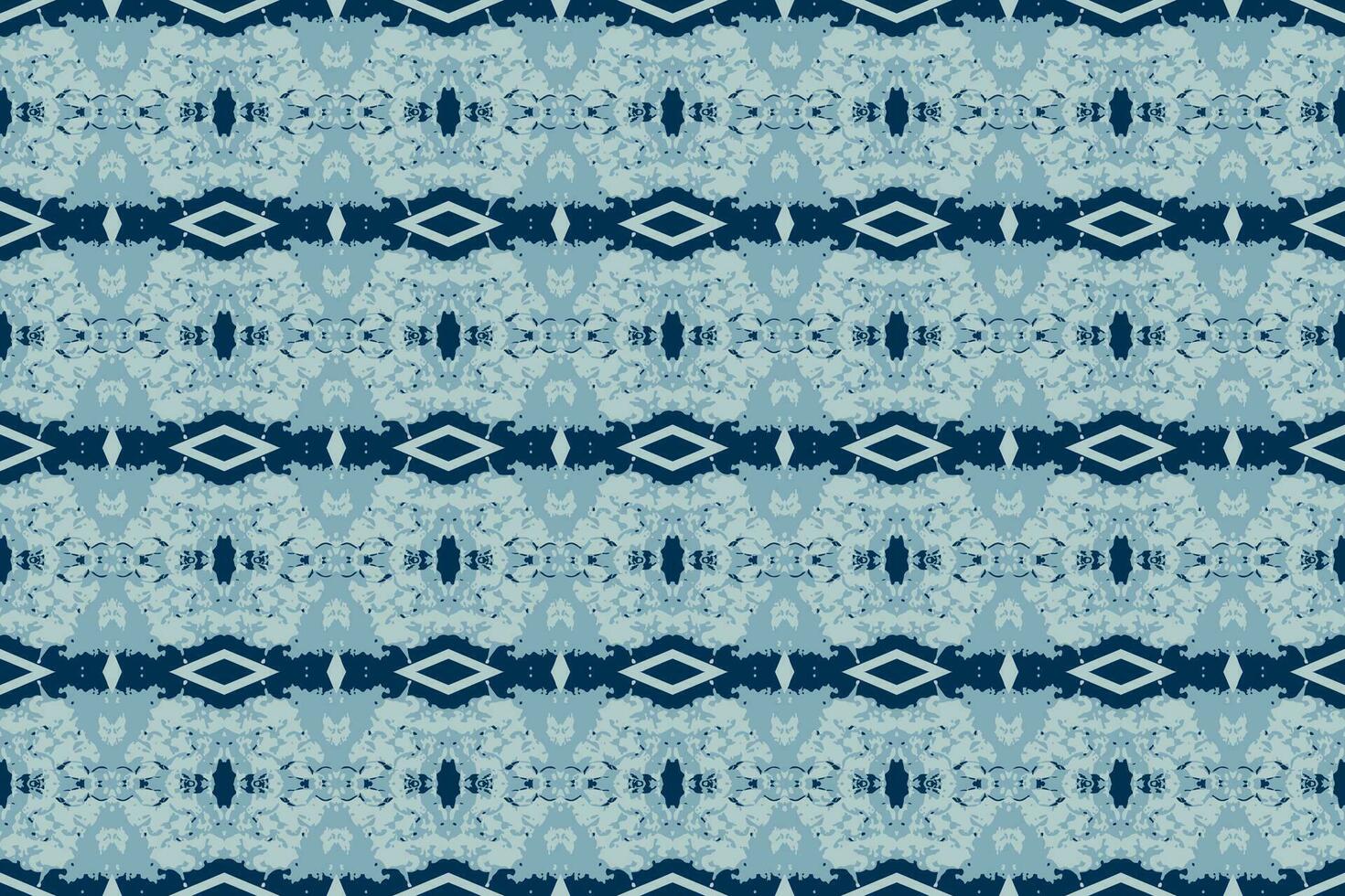 nahtlos Batik Muster, geometrisch Stammes- Muster, es ähnelt ethnisch Boho, aztekisch Stil, ikat Stil.Luxus dekorativ Stoff Muster zum berühmt banner.gestaltet zum verwenden Stoff, Vorhang, Teppich, Batik vektor