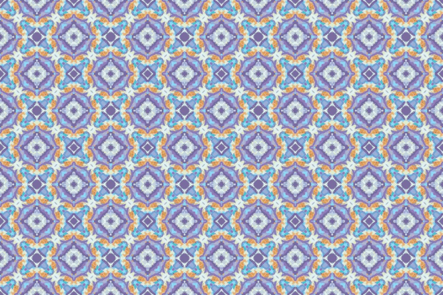 sömlös batik mönster, geometrisk stam- mönster, det liknar etnisk boho, aztek stil,ikat stil.lyx dekorativ tyg mönster för känd banners.designade för använda sig av tyg, gardin, matta, batik vektor