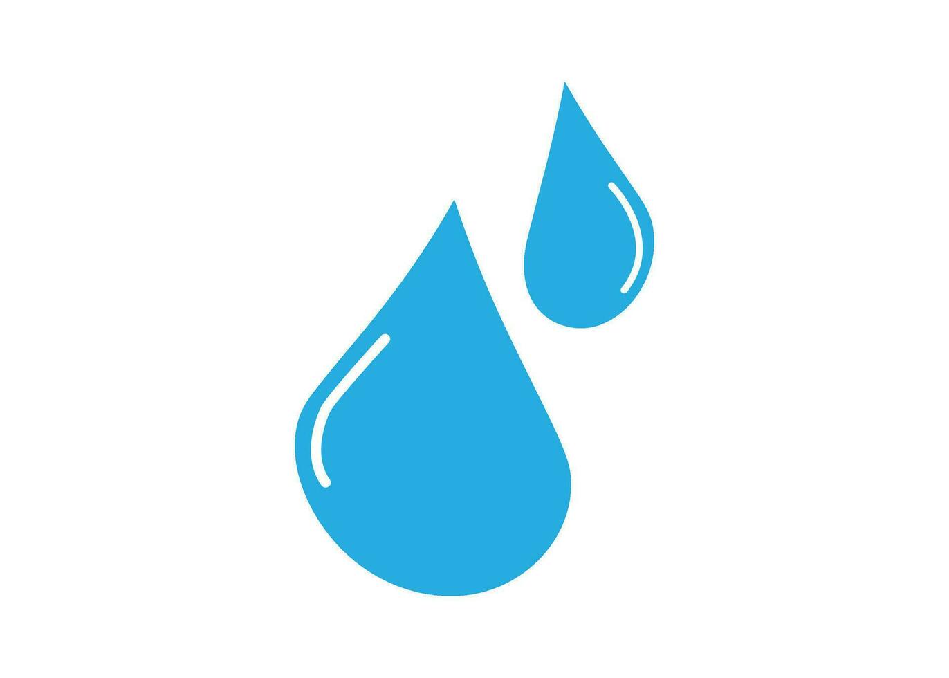 Wasser Spritzen Symbol Design Clip Art Vorlage isoliert vektor