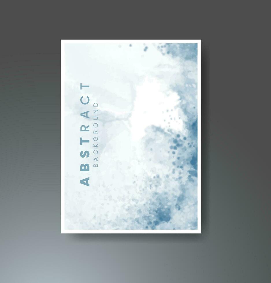 Karten mit Aquarellhintergrund. design für ihr cover, datum, postkarte, banner, logo. vektor