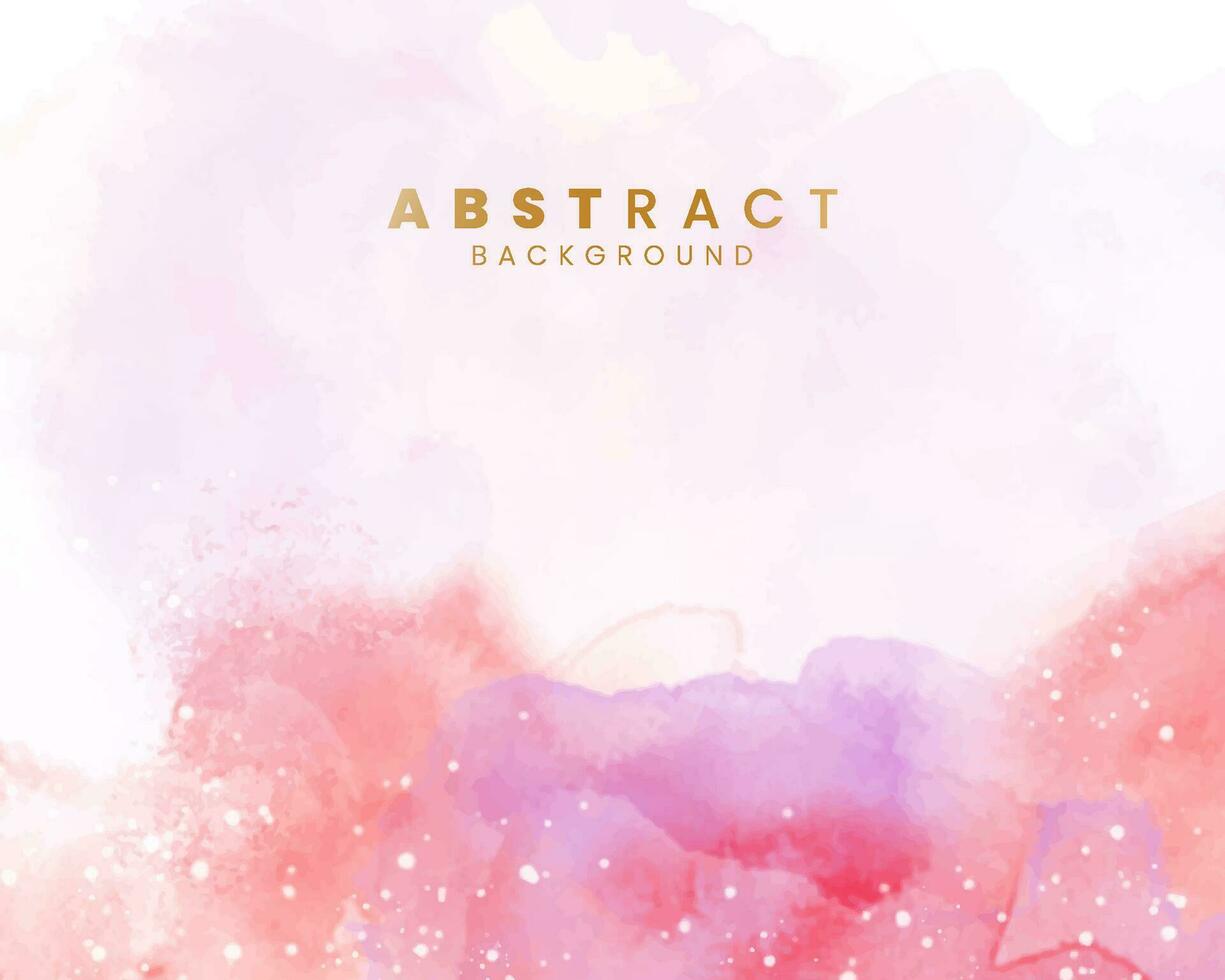 abstrakt bespritzt Aquarell Hintergrund. Design zum Ihre Abdeckung, Datum, Postkarte, Banner, Logo. vektor