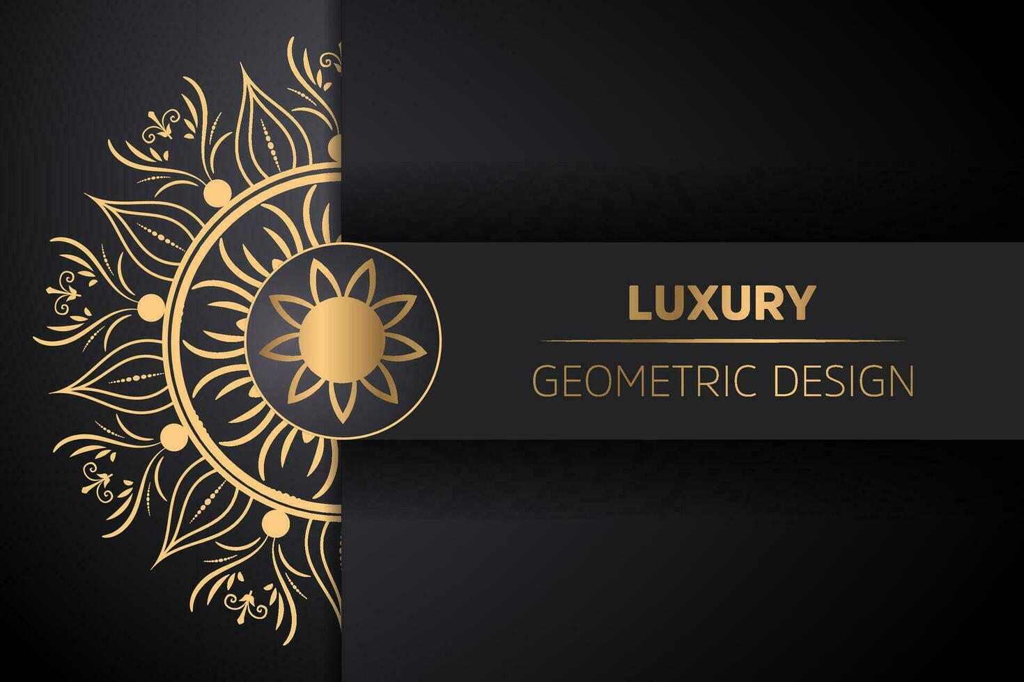 Luxus Mandala Hintergrund mit golden Arabeske Muster islamisch Osten Stil. dekorativ Mandala zum drucken, Poster, Abdeckung, Broschüre, Flyer, Banner vektor