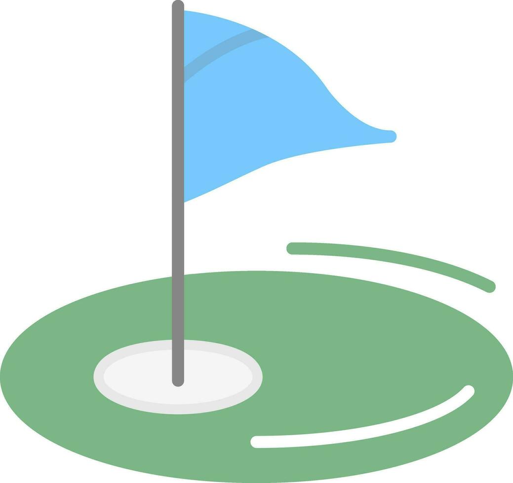 Golf-Vektor-Icon-Design vektor