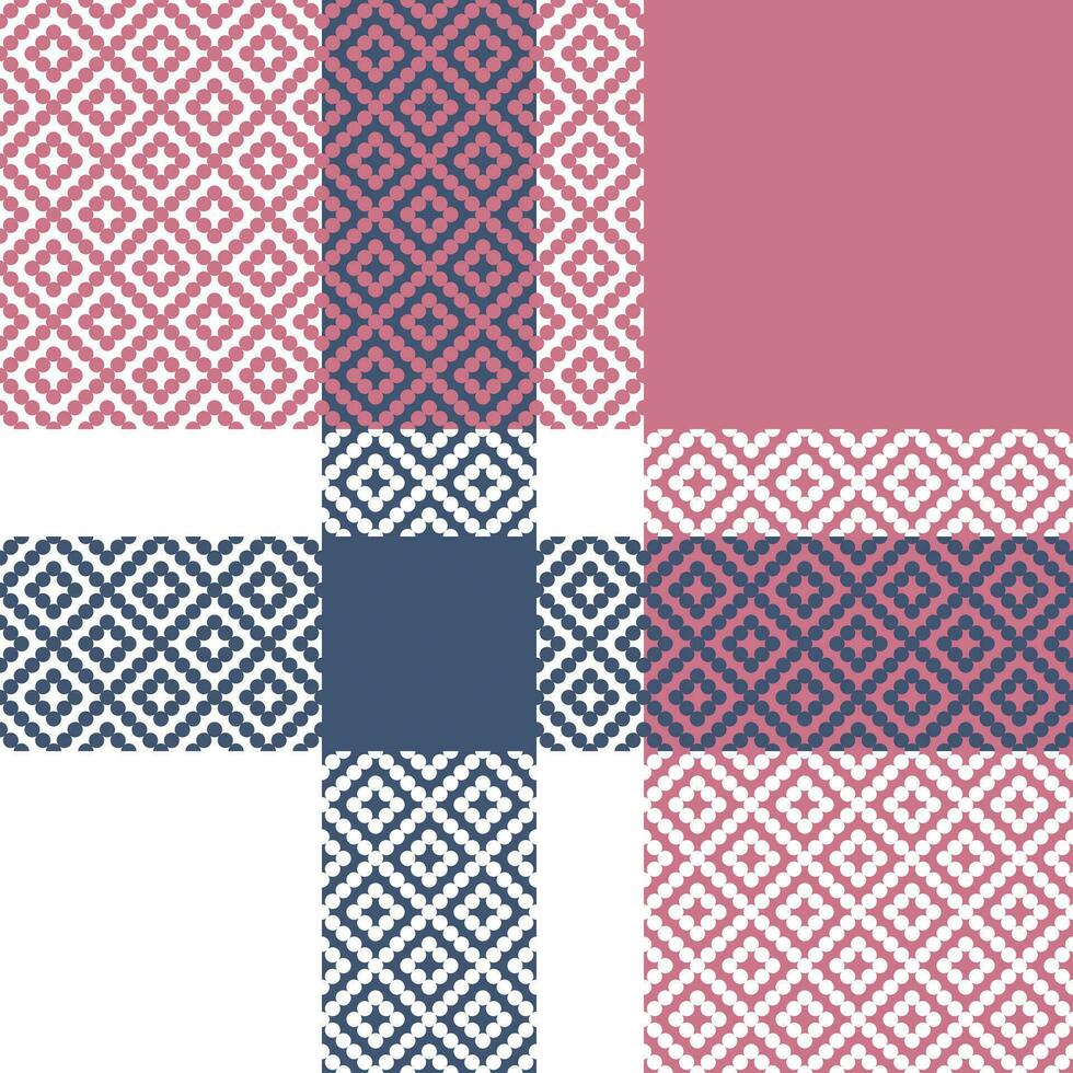 Plaid Muster nahtlos. abstrakt prüfen Plaid Muster Vorlage zum Design Ornament. nahtlos Stoff Textur. vektor