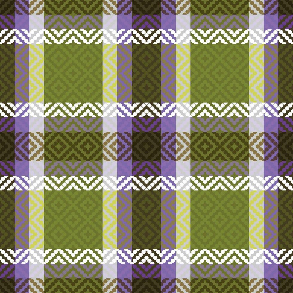 tartan pläd sömlös mönster. plädar mönster sömlös. mall för design prydnad. sömlös tyg textur. vektor illustration