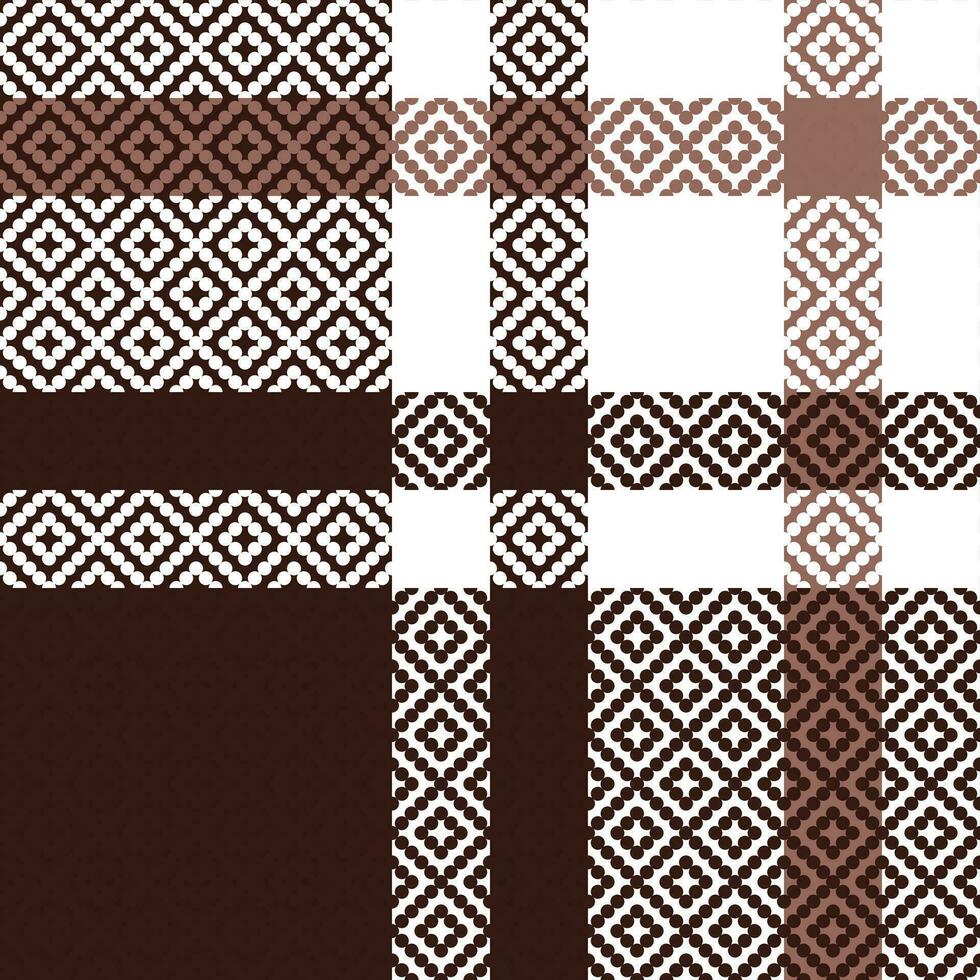 plädar mönster sömlös. abstrakt kolla upp pläd mönster mall för design prydnad. sömlös tyg textur. vektor