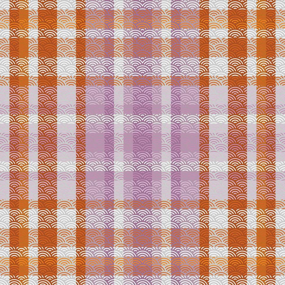 Tartan Plaid nahtlos Muster. Schachbrett Muster. Vorlage zum Design Ornament. nahtlos Stoff Textur. Vektor Illustration