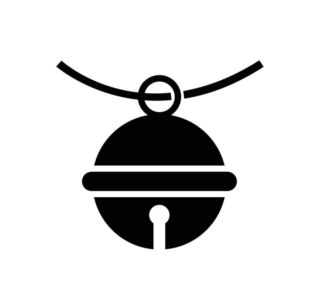 Haustier Glocke , klein Glocke Symbol Vektor Illustration