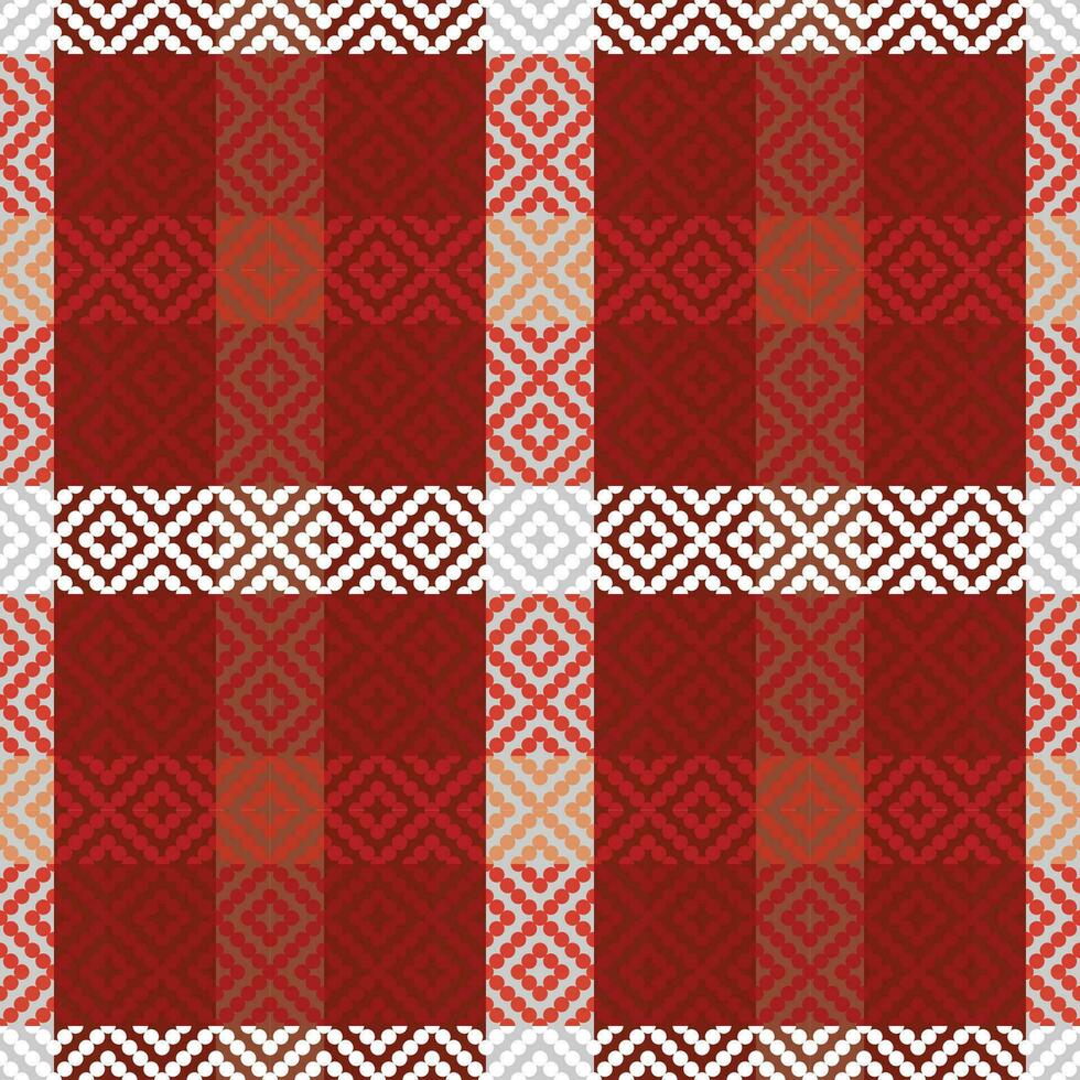 klassisk skott tartan design. checker mönster. traditionell skott vävd tyg. skogsarbetare skjorta flanell textil. mönster bricka swatch ingår. vektor