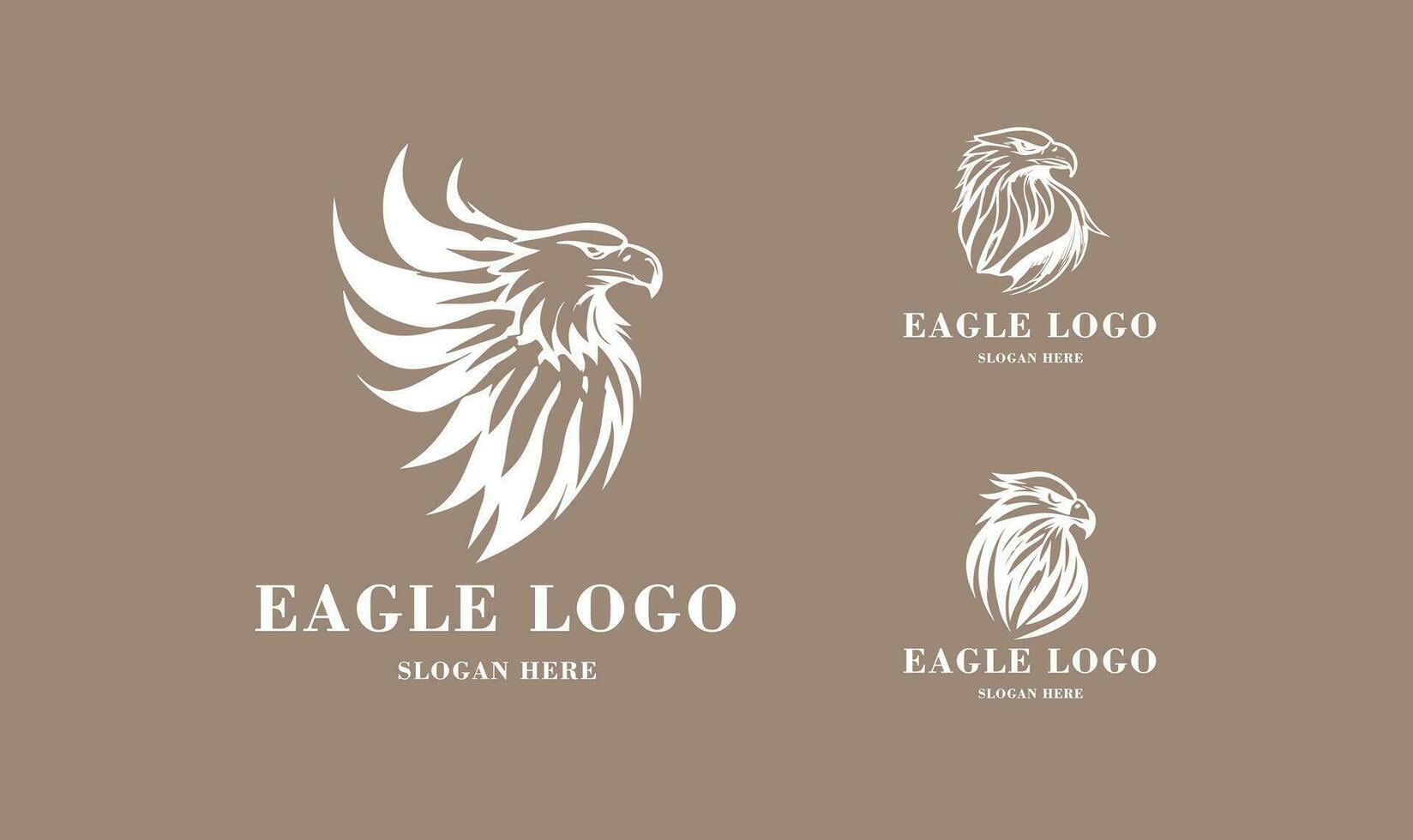 Adler Logo Vektor. stilisiert Grafik Adler Vogel Logo Vorlage. vektor