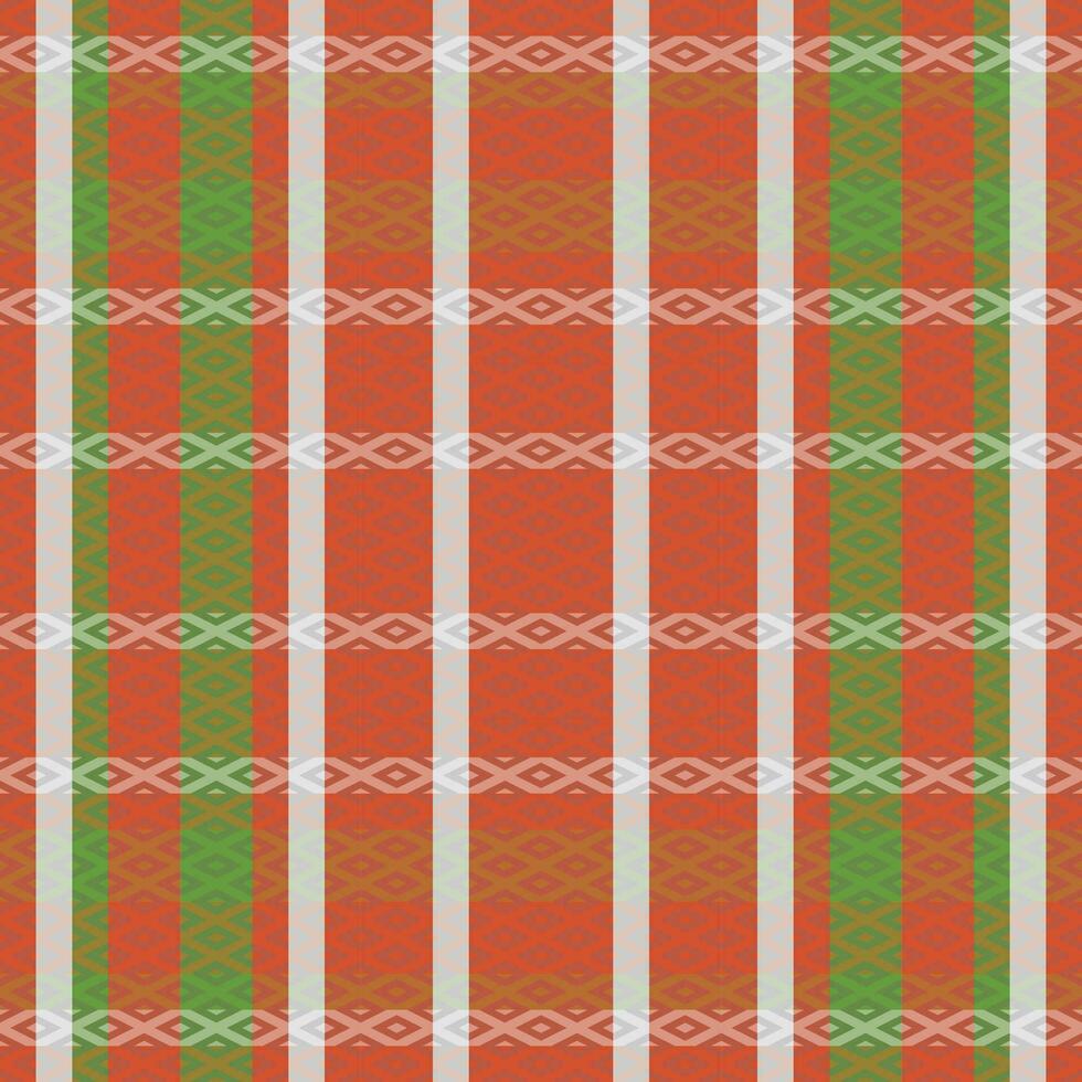 Plaid Muster nahtlos. Gingham Muster Vorlage zum Design Ornament. nahtlos Stoff Textur. vektor