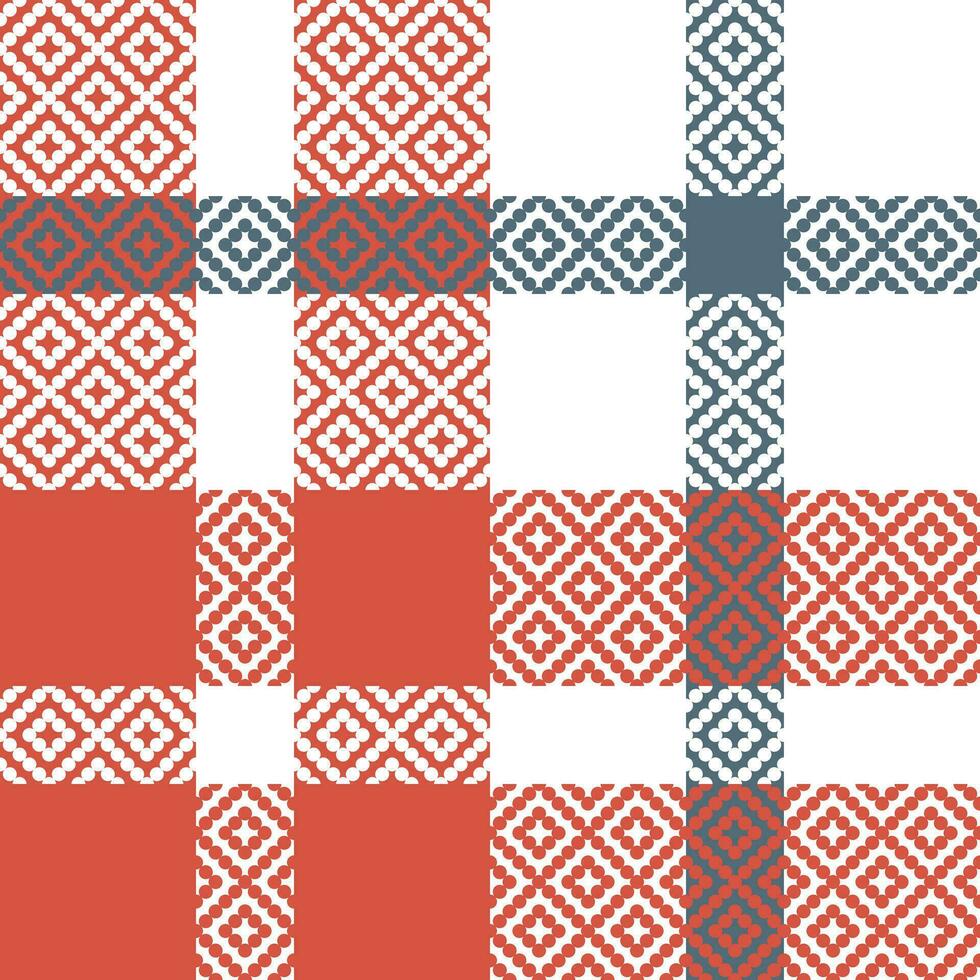 tartan pläd sömlös mönster. skott pläd, traditionell skott vävd tyg. skogsarbetare skjorta flanell textil. mönster bricka swatch ingår. vektor