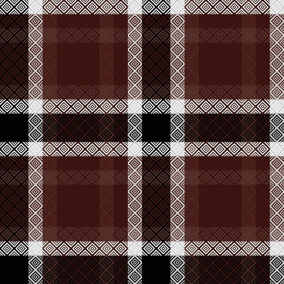 tartan sömlös mönster. skott tartan mönster mall för design prydnad. sömlös tyg textur. vektor