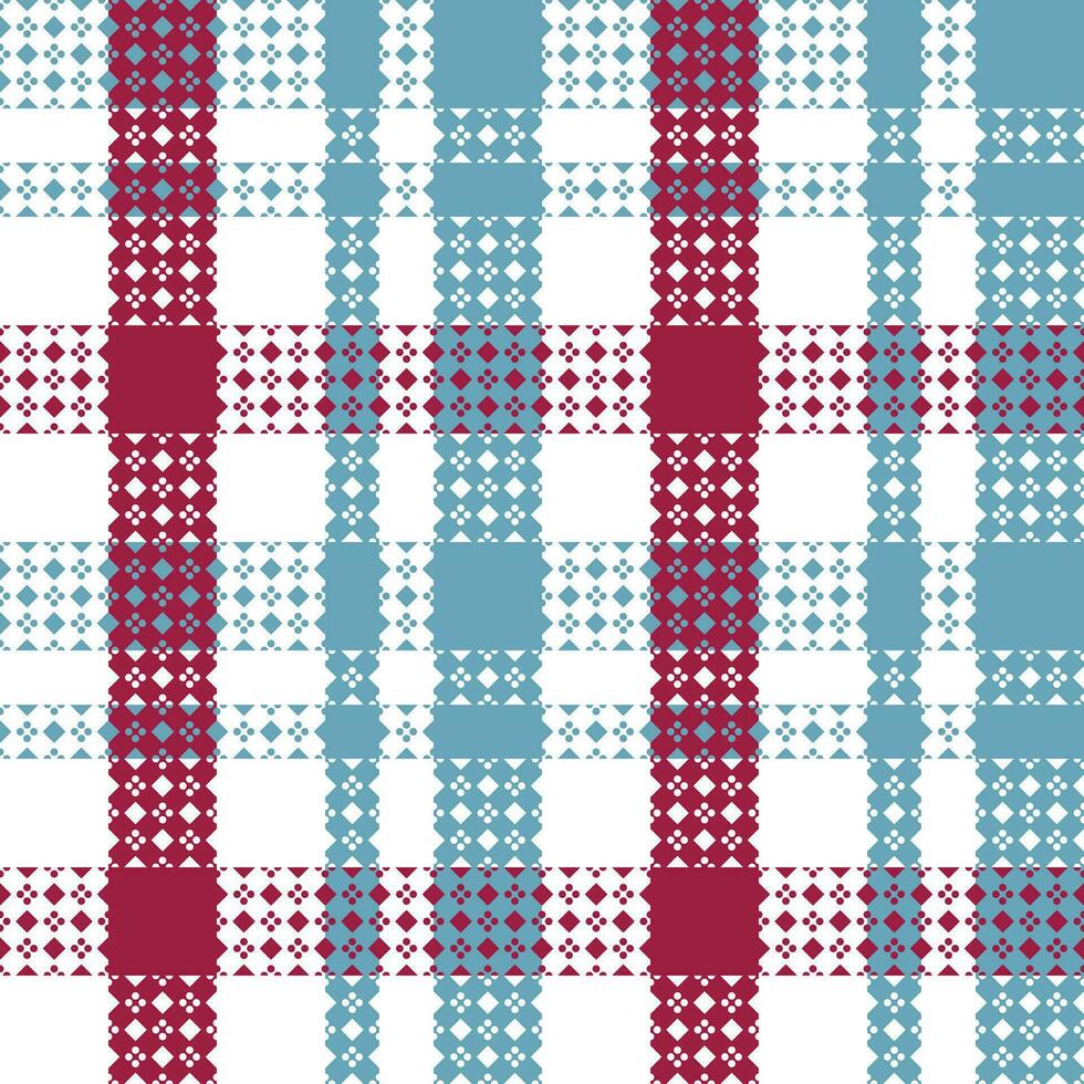 Tartan Plaid Vektor nahtlos Muster. Plaid Muster nahtlos. Vorlage zum Design Ornament. nahtlos Stoff Textur.