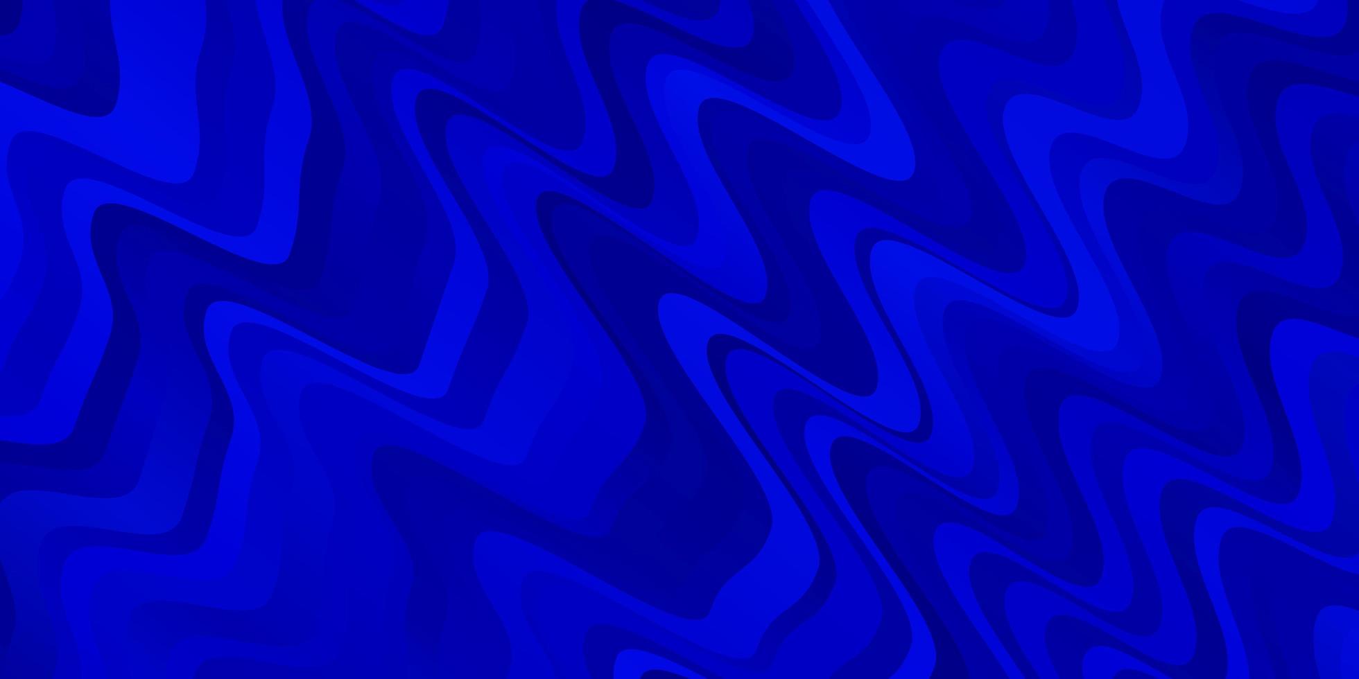 Hellblauer Vektorhintergrund mit gebogenen Linien Illustration im abstrakten Stil mit Gradienten gebogenem Muster für Werbeanzeigen commercial vektor