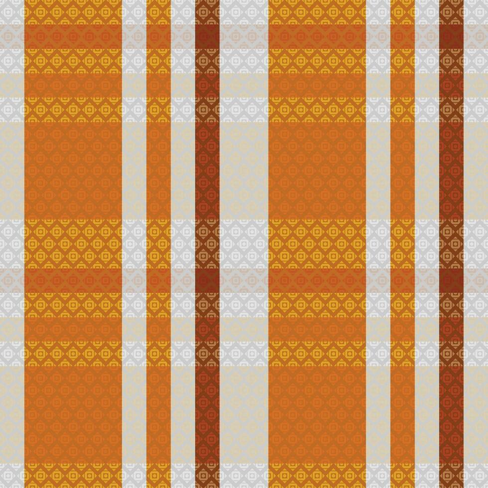 skott tartan pläd sömlös mönster, gingham mönster. traditionell skott vävd tyg. skogsarbetare skjorta flanell textil. mönster bricka swatch ingår. vektor