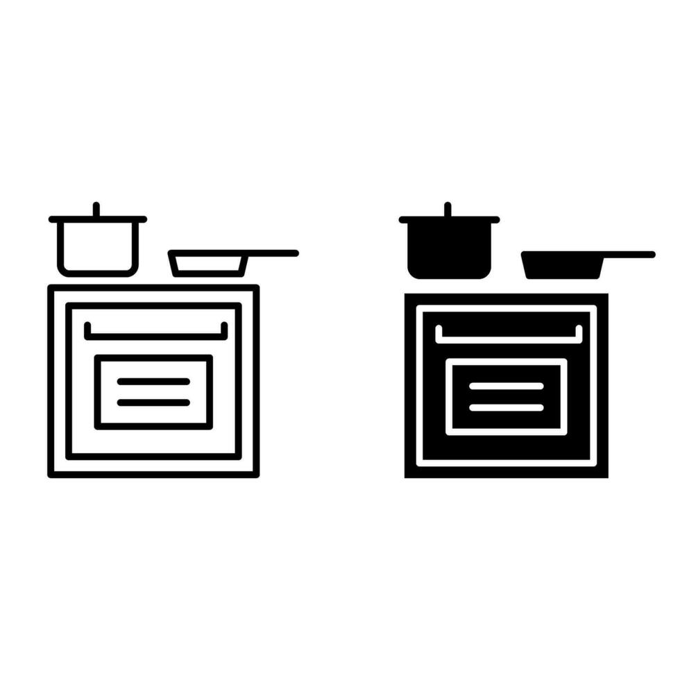 Küche Symbol Vektor Satz. Kochen Symbol Vektor Satz. Koch Symbol.