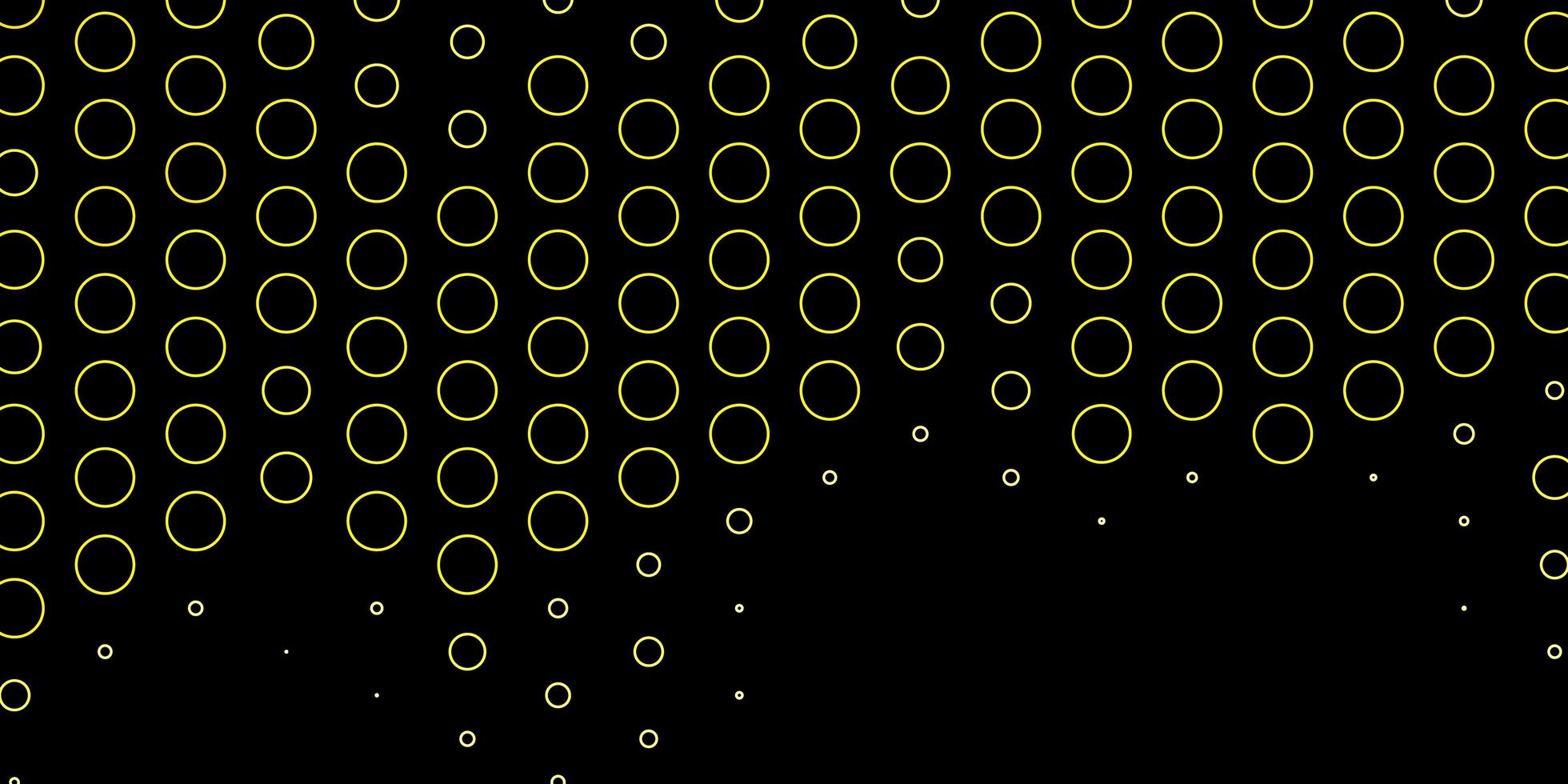 dunkelgelber Vektorhintergrund mit abstrakter Illustration der Flecken mit bunten Flecken im Naturartdesign für Ihre Werbungen vektor