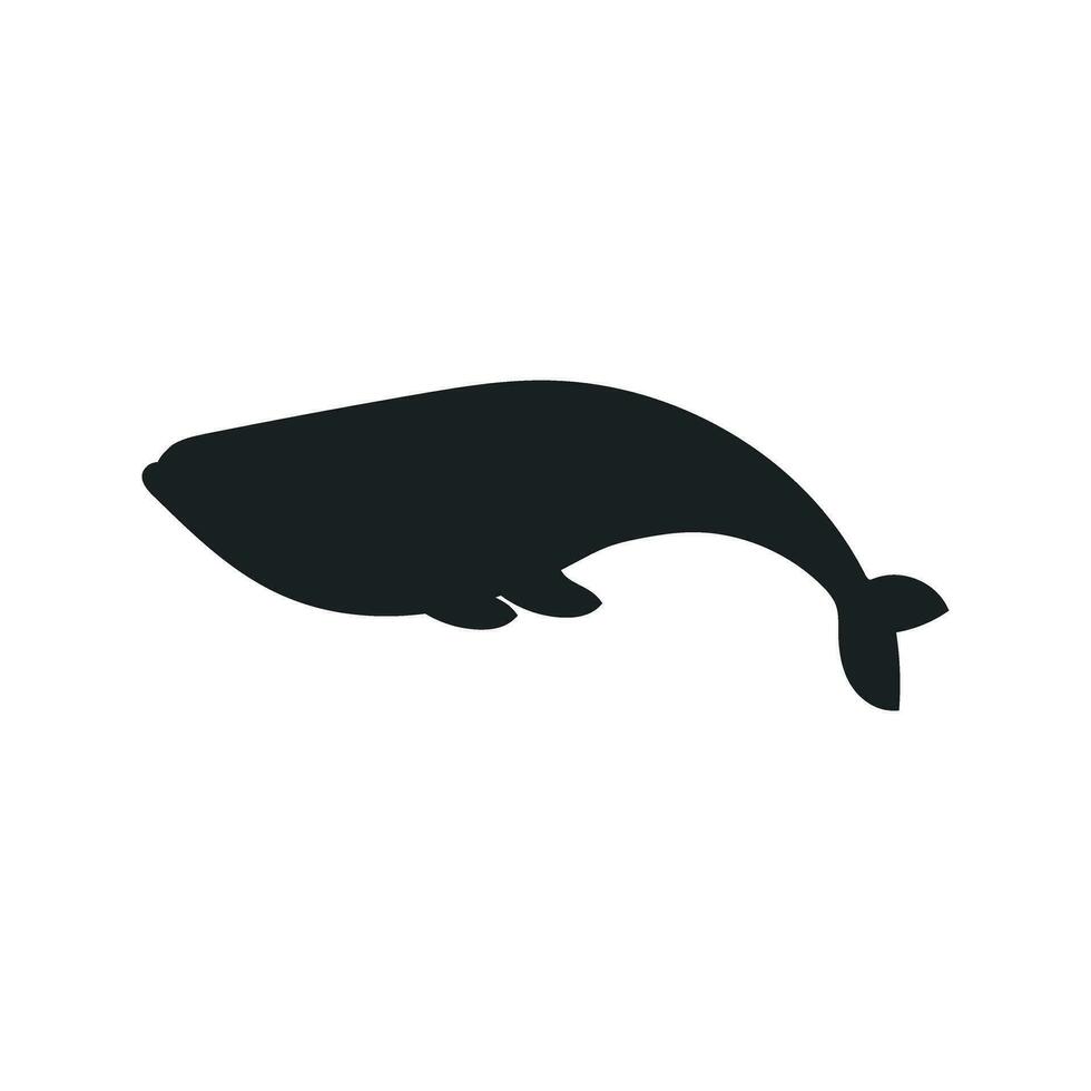 val ikon vektor. sperma val illustration tecken. fisk symbol. hav logotyp. vektor