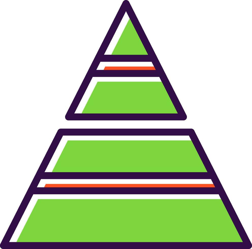 pyramid vektor ikon design