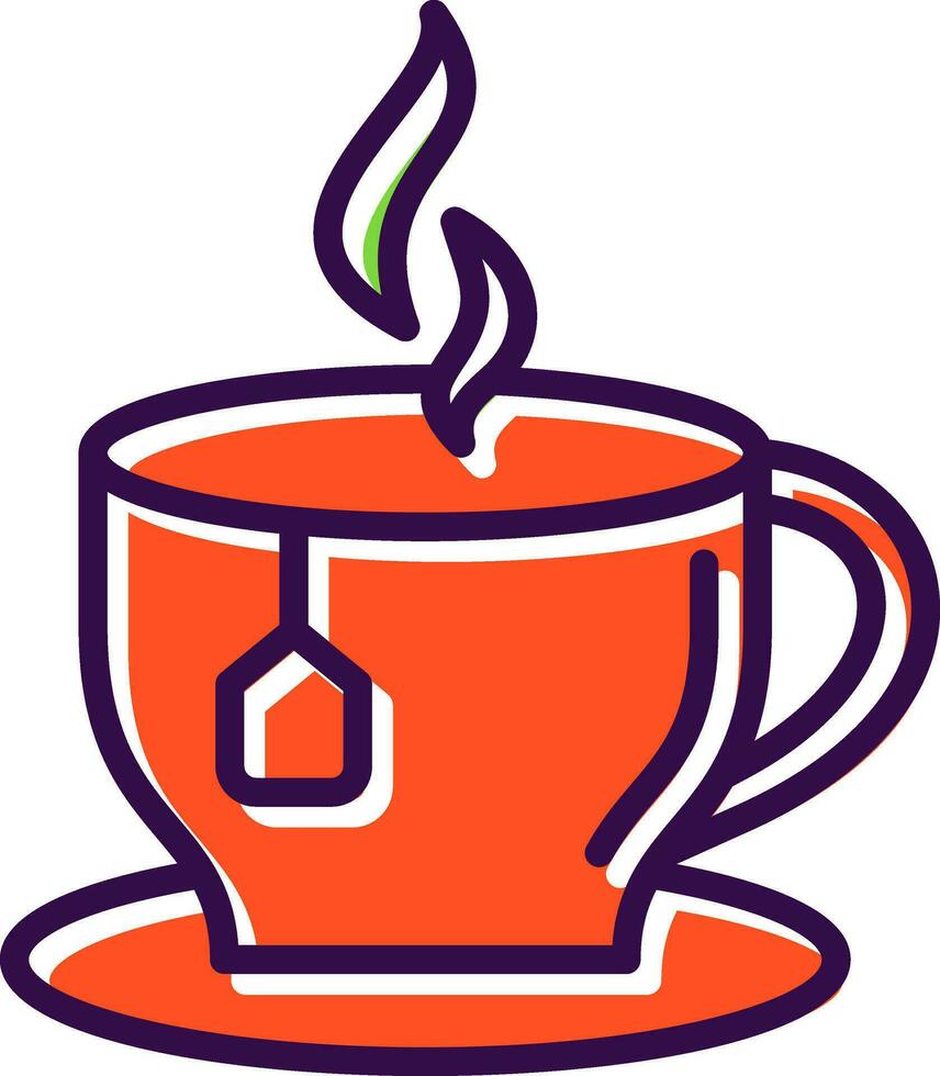 Kaffee-Vektor-Icon-Design vektor