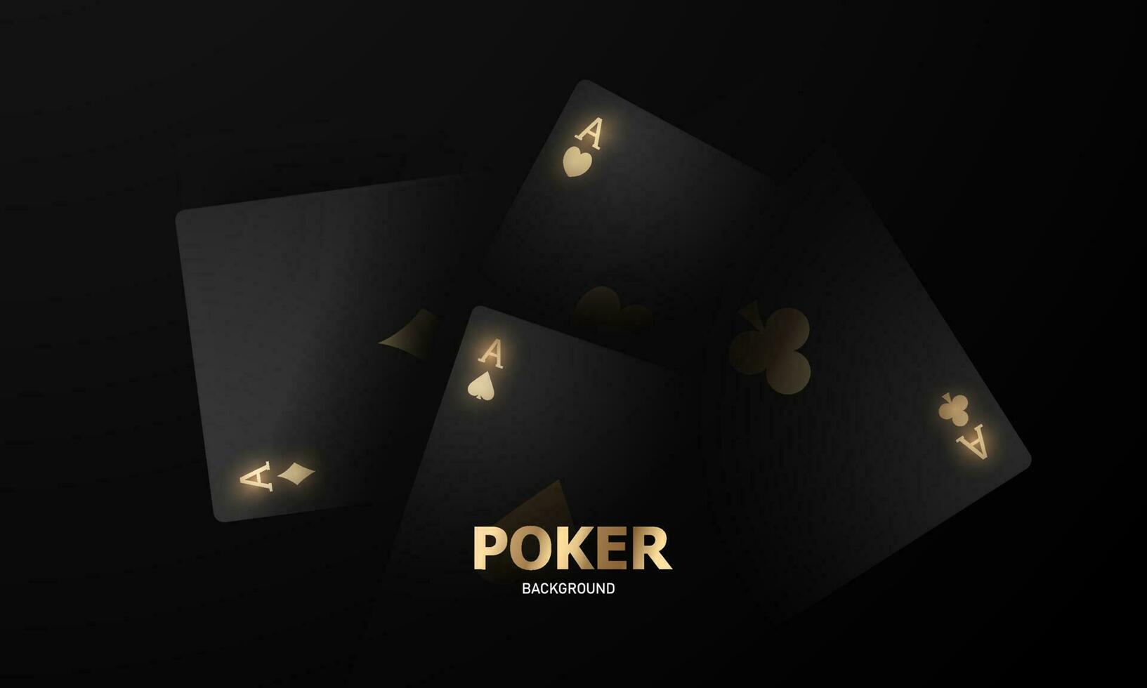 Spielkarte. Gewinnen von Pokerhand-Casino-Chips mit realistischen Spielmarken, Geld für Roulette oder Poker, vektor