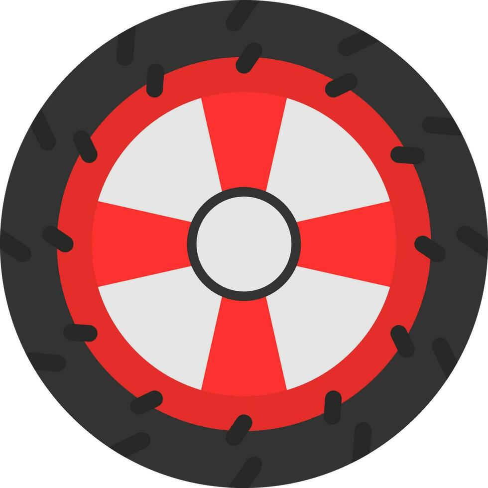 hjul vektor ikon design