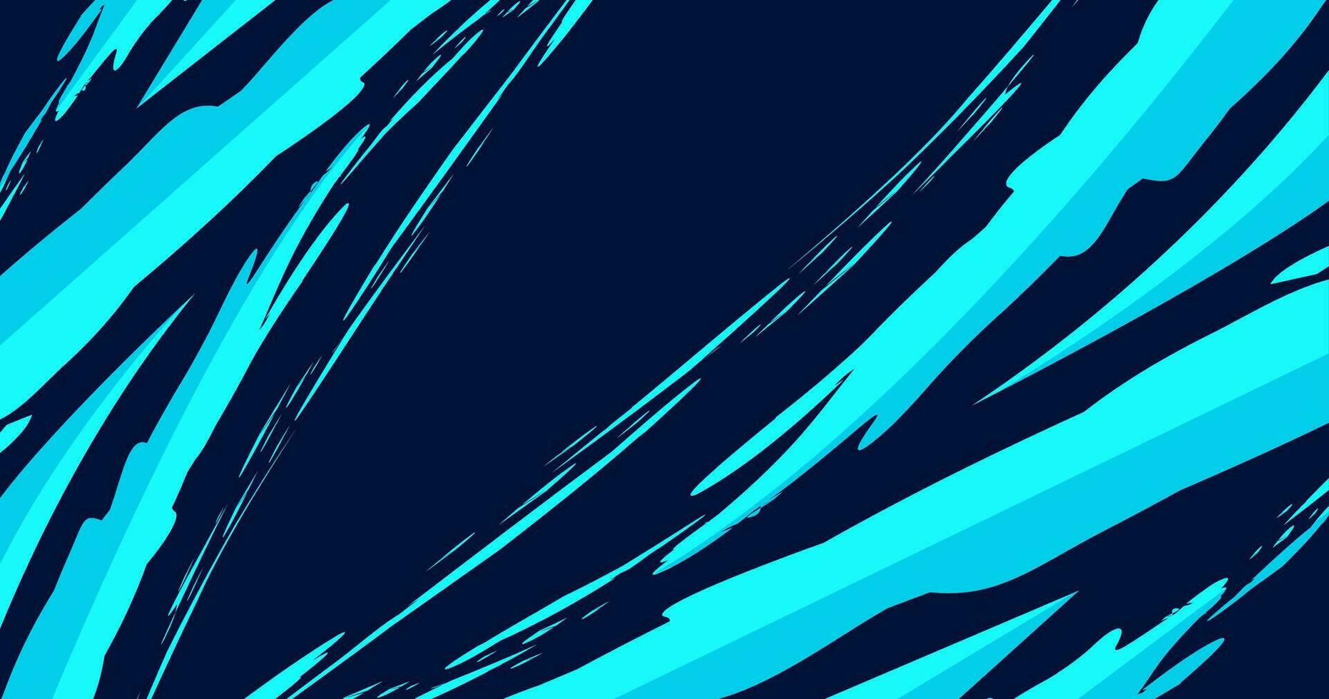 abstrakt Blau Sport Hintergrund mit geometrisch Scharf Formen vektor