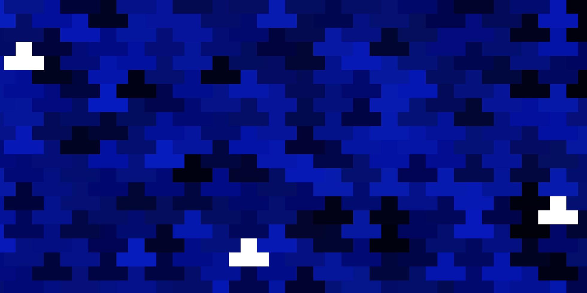 mörkblå vektormall i rektanglar färgglad illustration med lutningsrektanglar och rutor mönster för webbplatser målsidor vektor