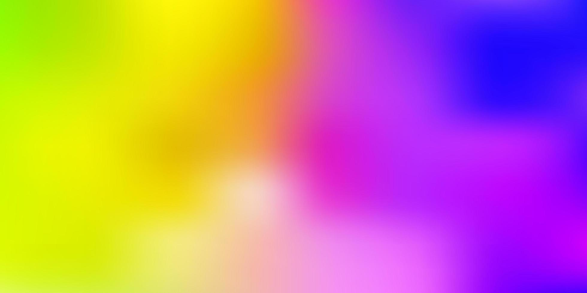 ljus flerfärgad vektor oskärpa bakgrund