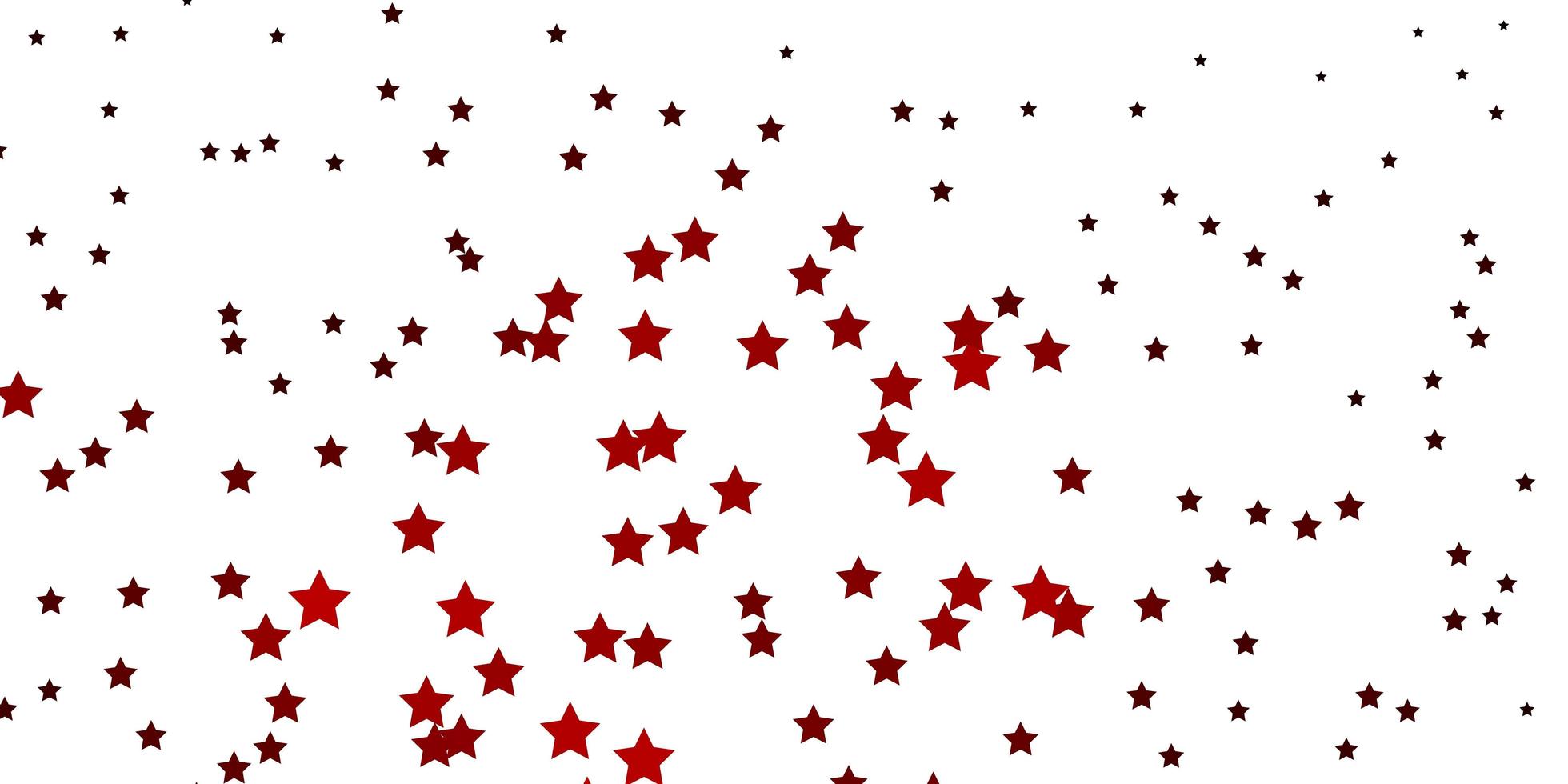 dunkelbrauner Vektorhintergrund mit dekorativer Illustration der bunten Sterne mit Sternen auf dem besten Design der abstrakten Schablone für Ihre Anzeigeplakatfahne vektor