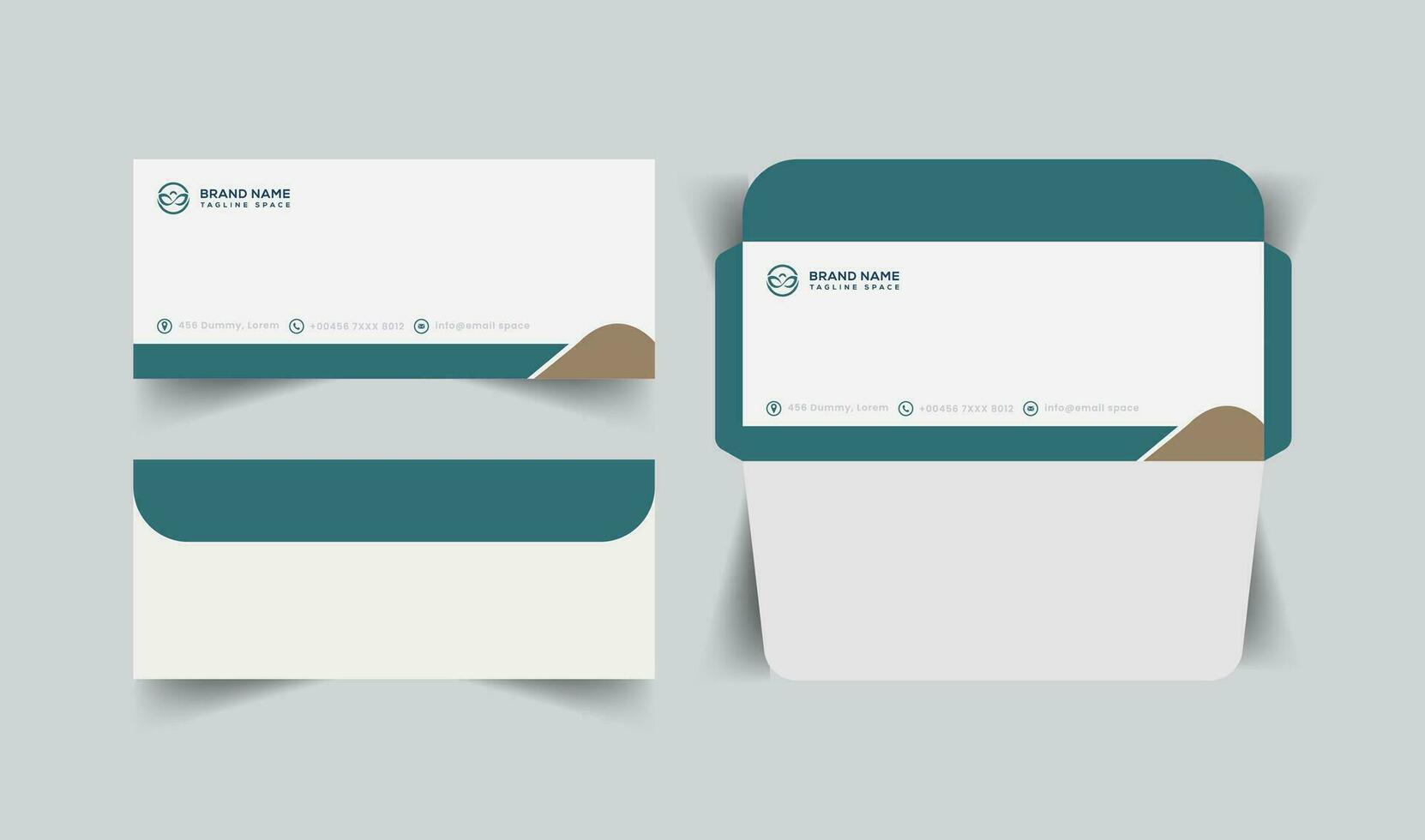 Vektor modern stilvoll Briefumschlag Vorlage Design