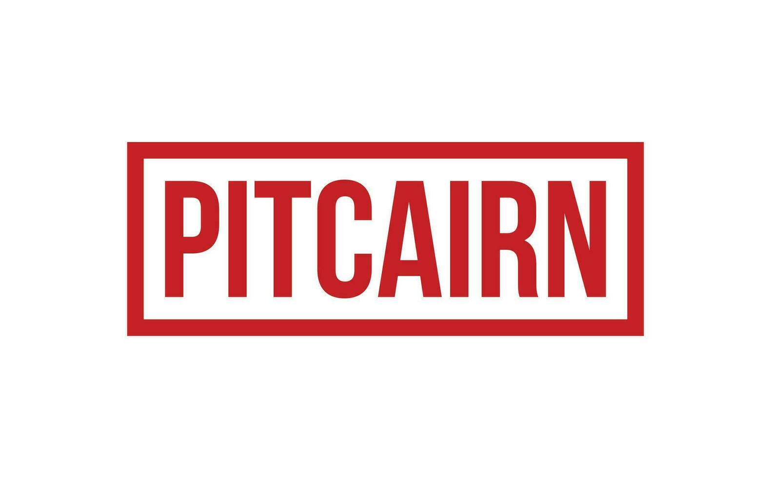 Pitcairn Gummi Briefmarke Siegel Vektor