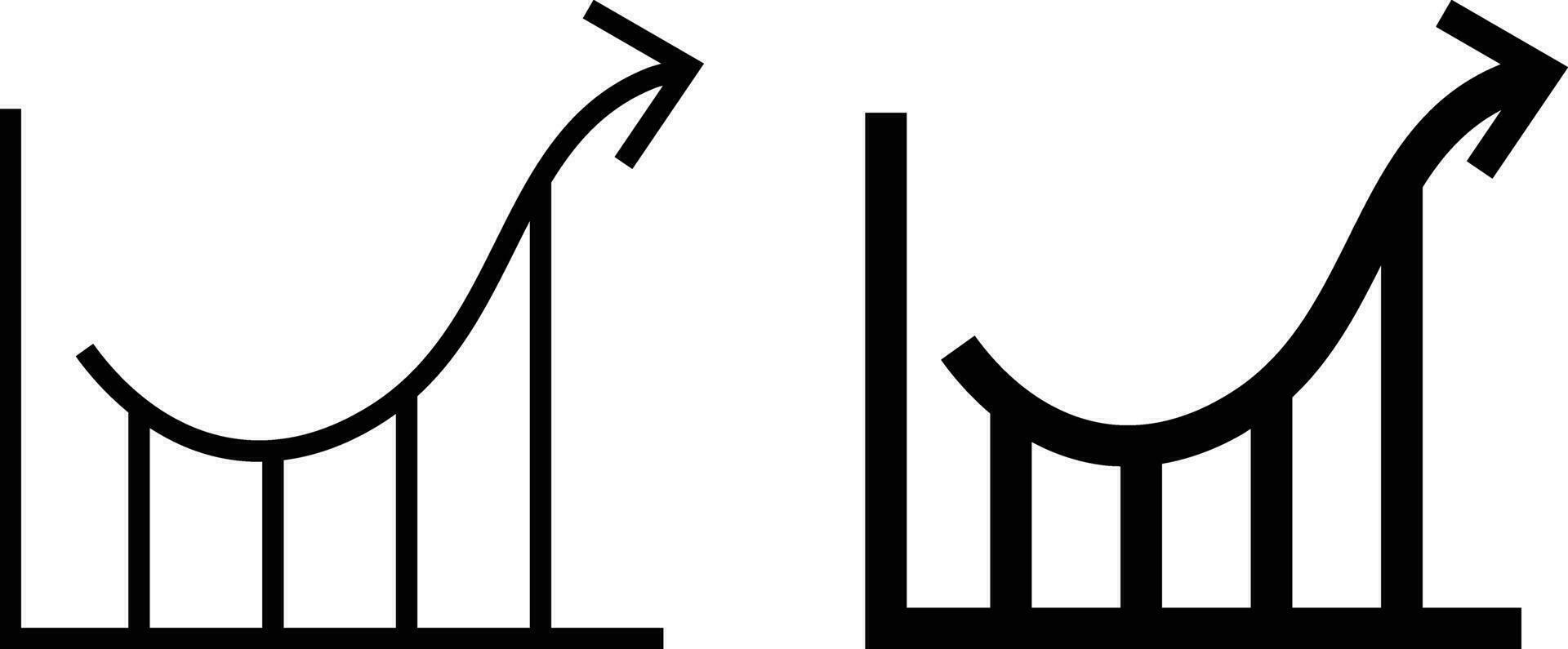 Diagram ikon ark, enkel trendig platt stil linje och fast isolerat vektor illustration på vit bakgrund. för appar, logotyp, webbplatser, symbol , ui, ux, grafisk och webb design. eps 10.