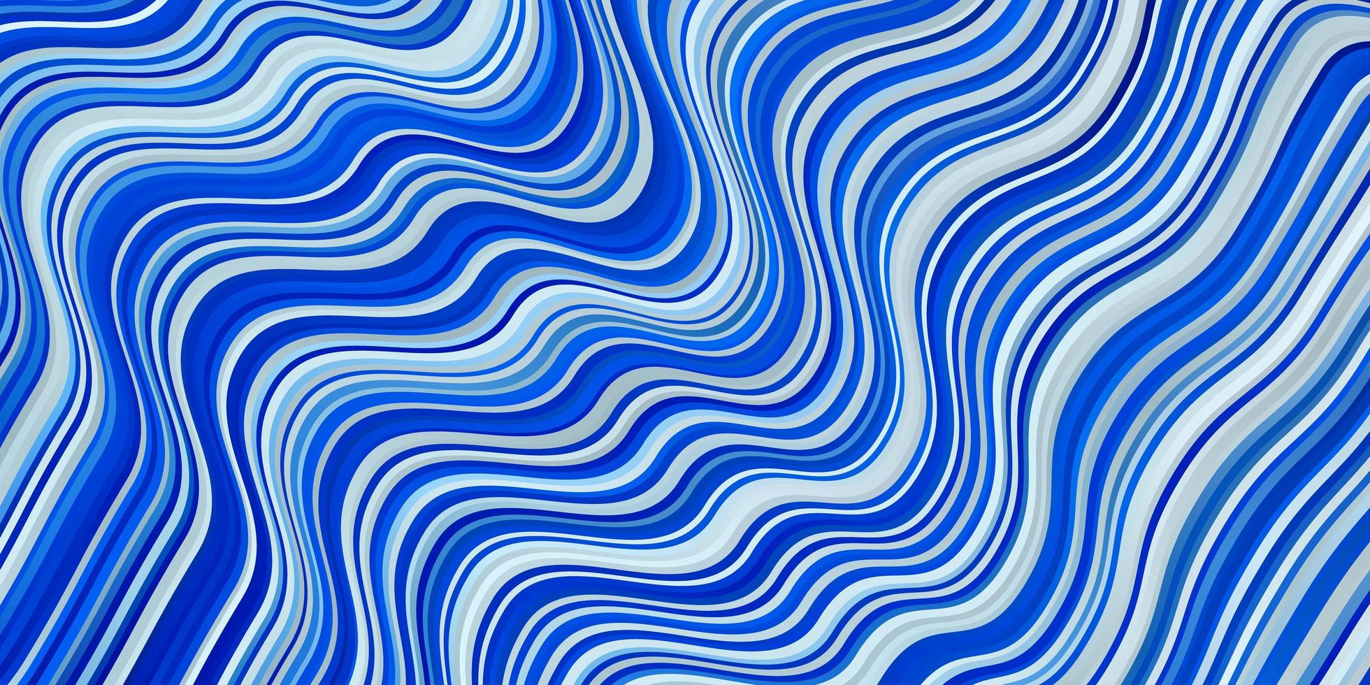 hellblaue Vektorschablone mit geschwungenen Linien bunte abstrakte Illustration mit Steigungskurvenschablone für Handys vektor